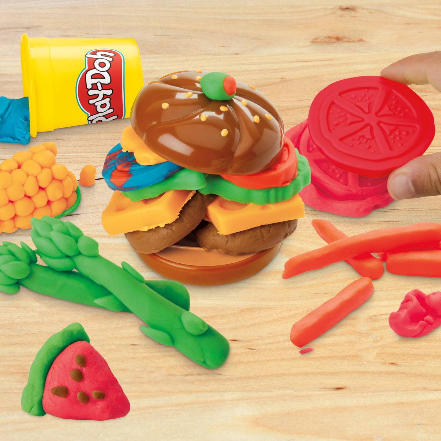 Play-Doh Grill Fun Playset | Imaginative Burger Making for Kids 3+