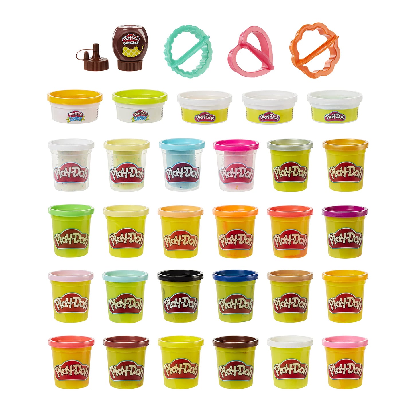 Play-Doh Kitchen Creations Cook 'n Colors Refill Variety Pack – Non-Toxic, Amazon Exclusive
