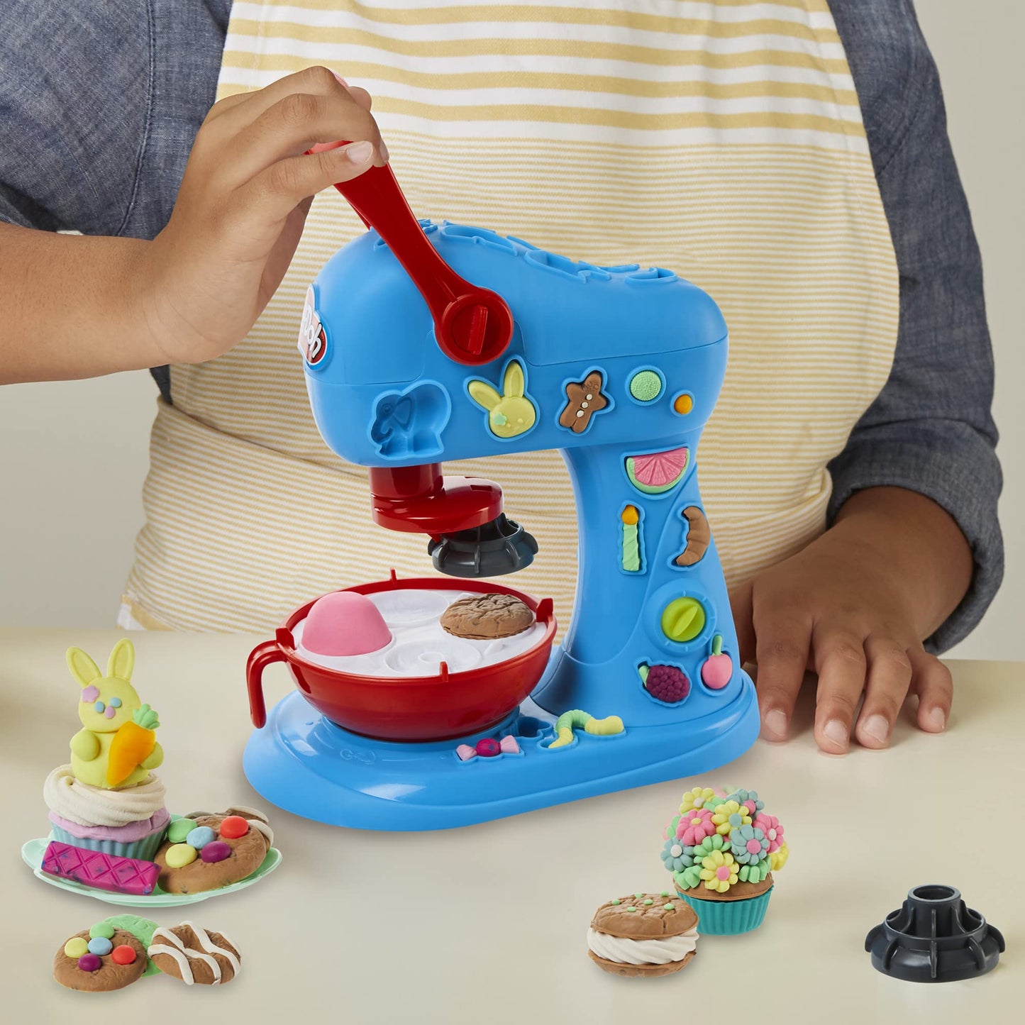 Play-Doh Kitchen Creations Ultimate Cookie Baking Playset with Toy Mixer — 25 Tools, 15 Cans | Amazon Exclusive