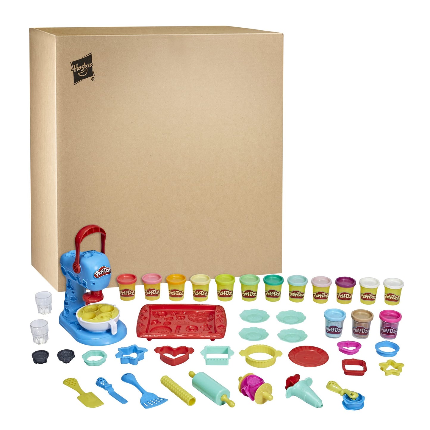 Play-Doh Kitchen Creations Ultimate Cookie Baking Playset with Toy Mixer — 25 Tools, 15 Cans | Amazon Exclusive