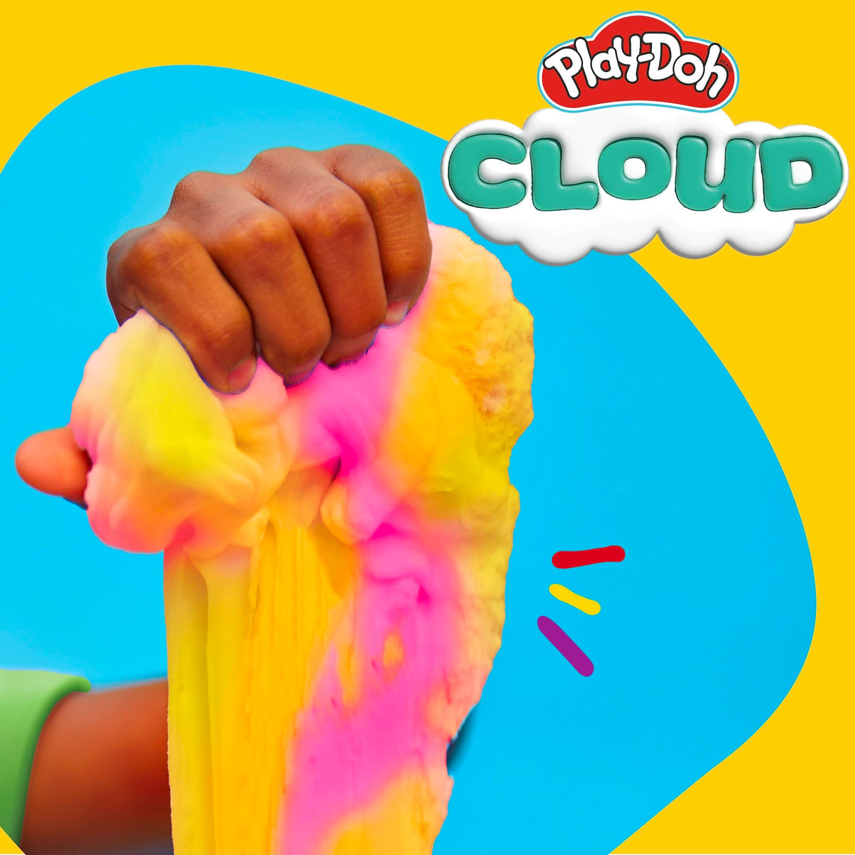Play-Doh Butter Pink & Yellow Compound with Lemonade Scent — Single 5 oz Can