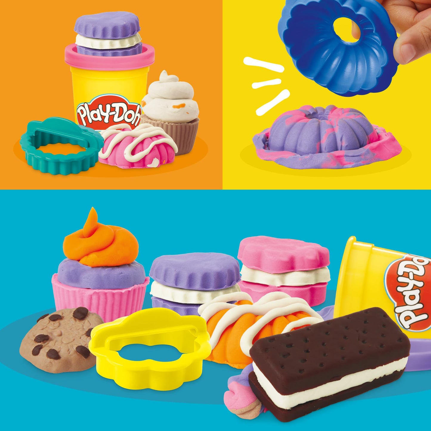 Play-Doh Little Bakery Playset - Pretend Kitchen Toy for Kids 3+ | Creative Play