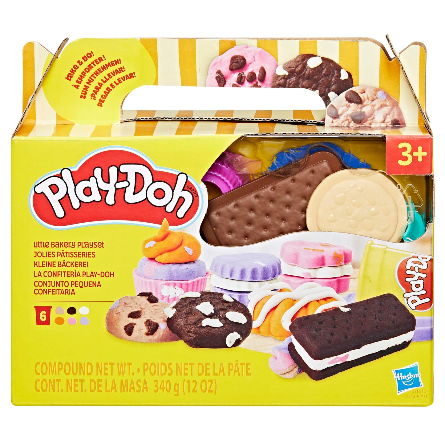 Play-Doh Little Bakery Playset - Pretend Kitchen Toy for Kids 3+ | Creative Play