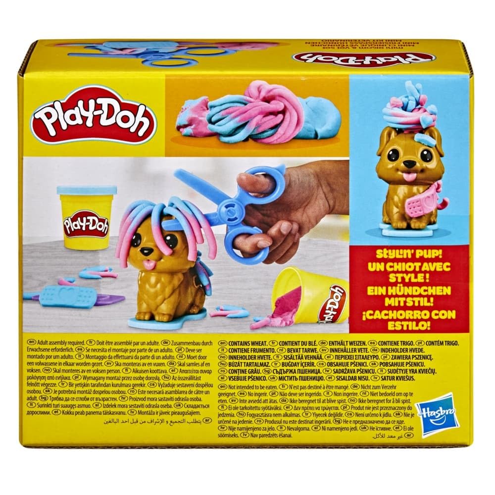 Play-Doh Mini Groom 'n Vet Set — Creative Pretend Vet Grooming for Kids