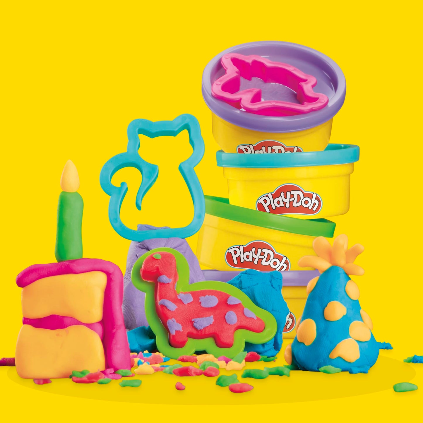 Play-Doh Party Favor Pack – 24-Count Modeling Compound with Cutters | Classroom & Party Favors