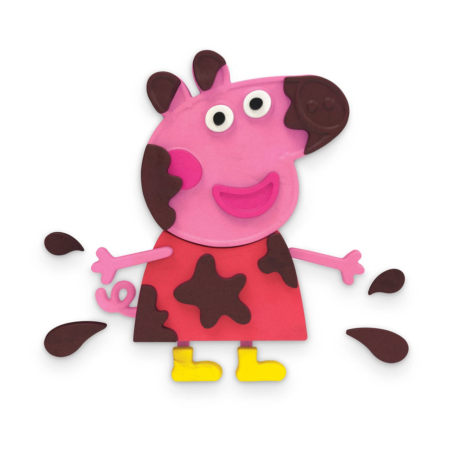Play-Doh Peppa Pig Stylin Set - 9 Non-Toxic Cans & 11 Accessories for Kids 3+