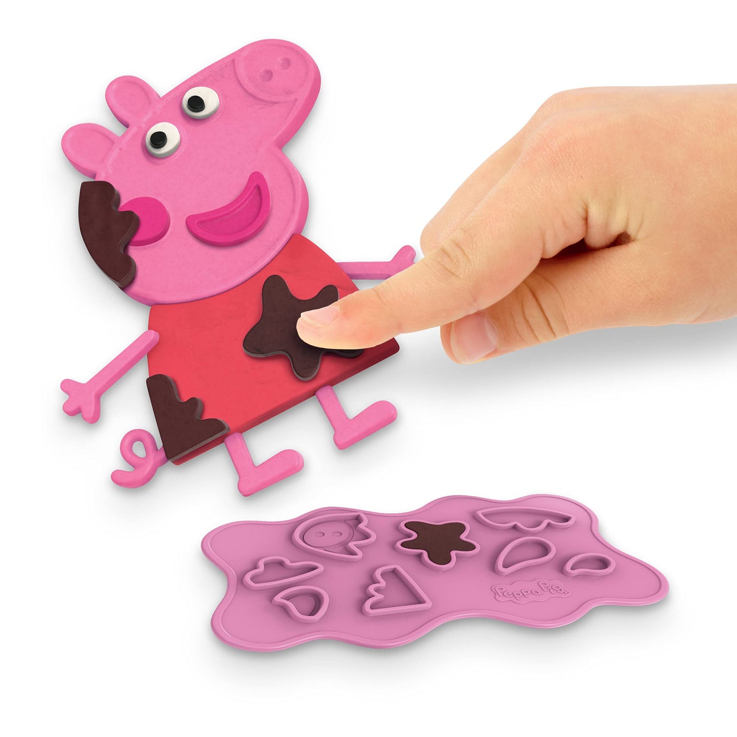 Play-Doh Peppa Pig Stylin Set - 9 Non-Toxic Cans & 11 Accessories for Kids 3+