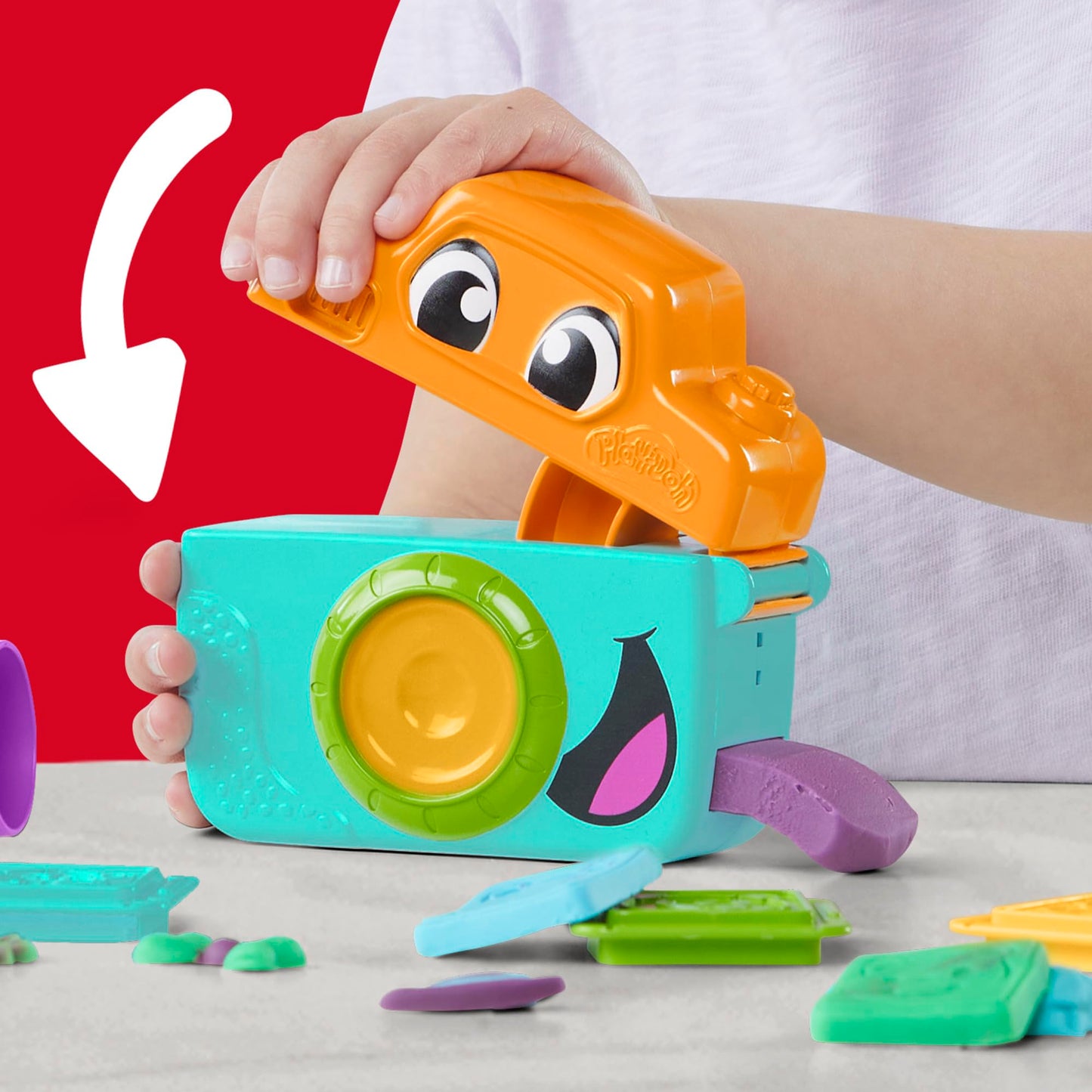 Play-Doh Photo Fun Starter Set | Kids Camera Toy for Pretend Play & Arts & Crafts