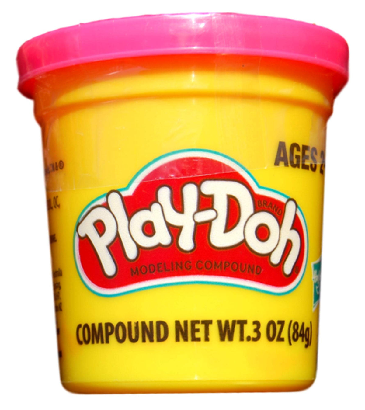 Play-Doh Pink (4 Pack) 3 oz Cans | Colorful Non-Toxic Modeling Dough
