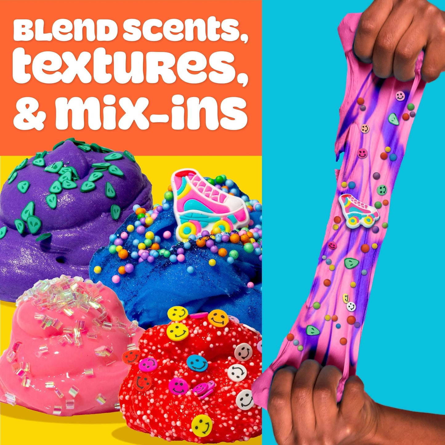 Play-Doh Retro Mix & Play Scented Compounds Kit – Cloud, Butter, Foam, Super Stretch | Sensory Dough & Gifts