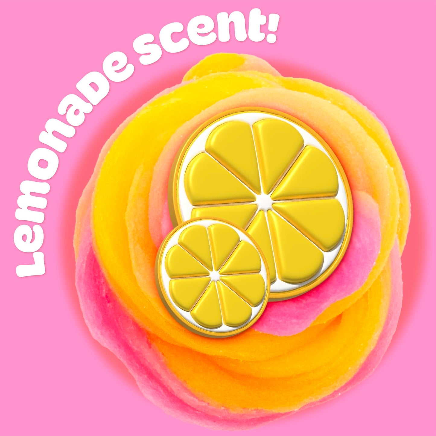 Play-Doh Butter Pink & Yellow Compound with Lemonade Scent — Single 5 oz Can