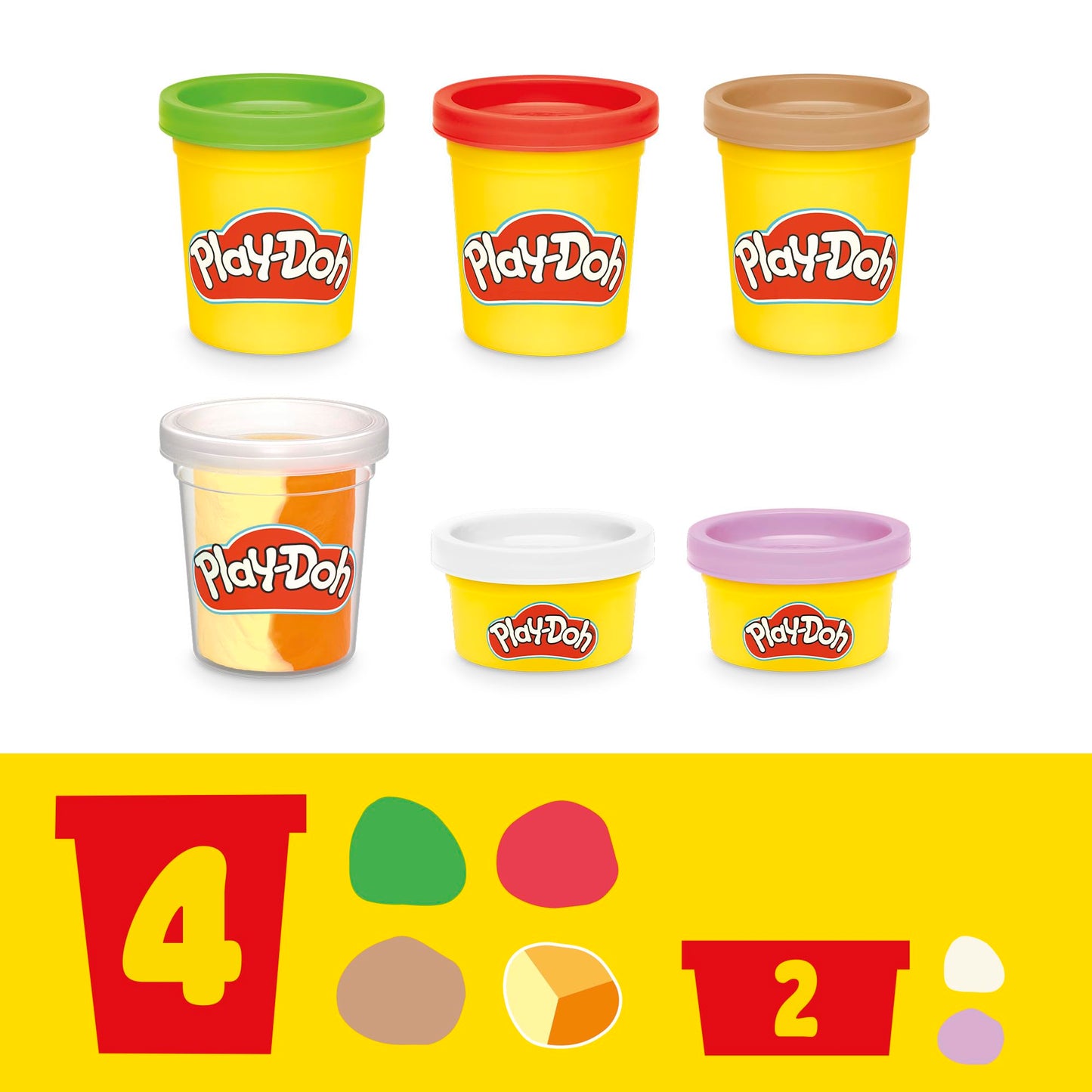Play-Doh Kitchen Creations Pizza Oven Playset | 6 Cans, 8 Accessories, Ages 3+