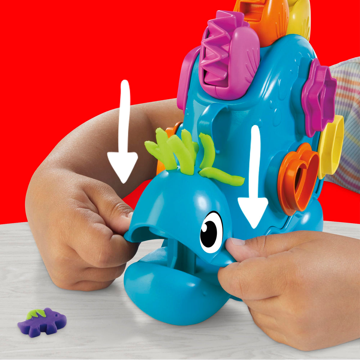 Play-Doh Shapes & Colors Dino Starter Set – Sensory Play for Kids 2+