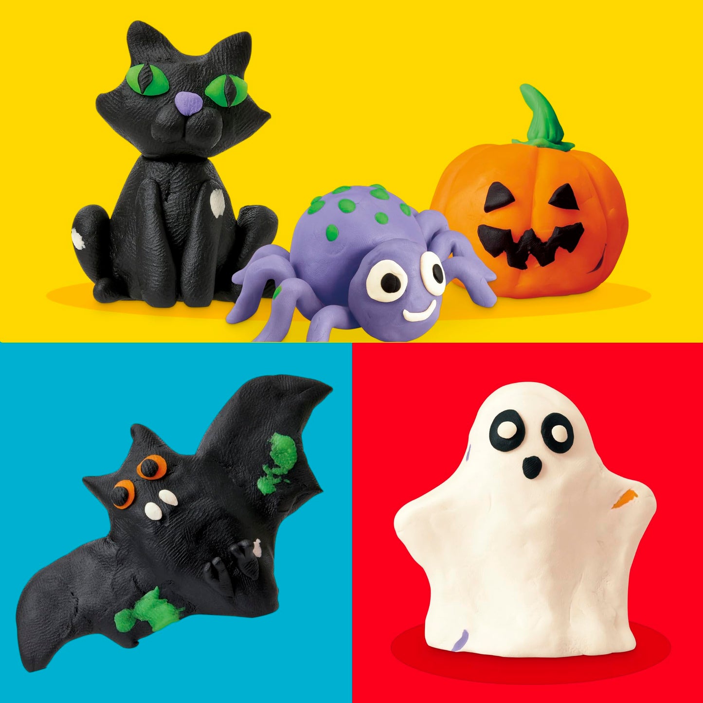 Play-Doh Spooky Colors 30 Pack – Individually Wrapped 1 Oz Sticks for Halloween Crafts