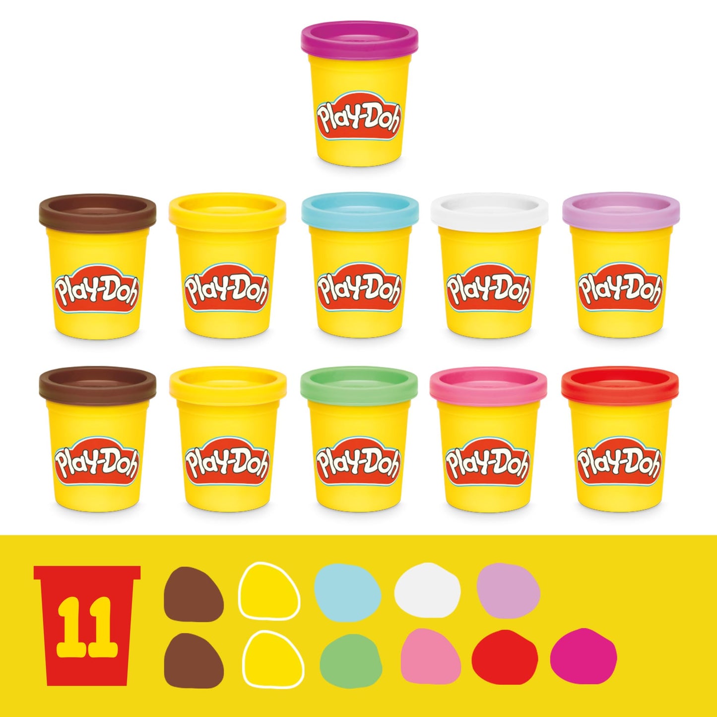 Play-Doh Super Slice Cake Playset – Spin Oven, 11 Cans & Kitchen Accessories for Ages 3+