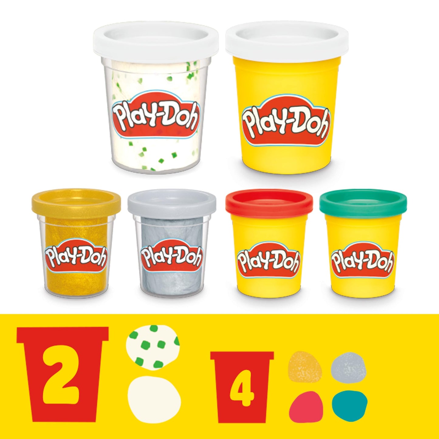 Play-Doh Drill 'n Fill Dentist Toy for Kids 3+ | 10 Tools, 8 Cans, Non-Toxic