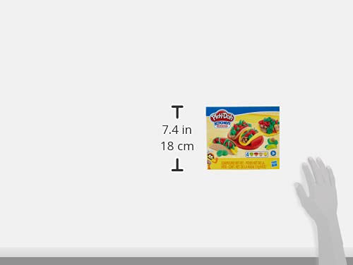 Play-Doh Taco Time Play Food Set for Kids 3+ – 4 Colors & Tools