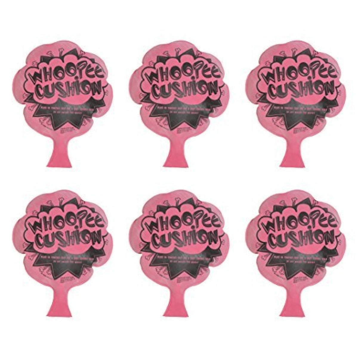 Play Kreative Whoopee Cushion Prank – 6 Pack | Funny Gag Gift Set