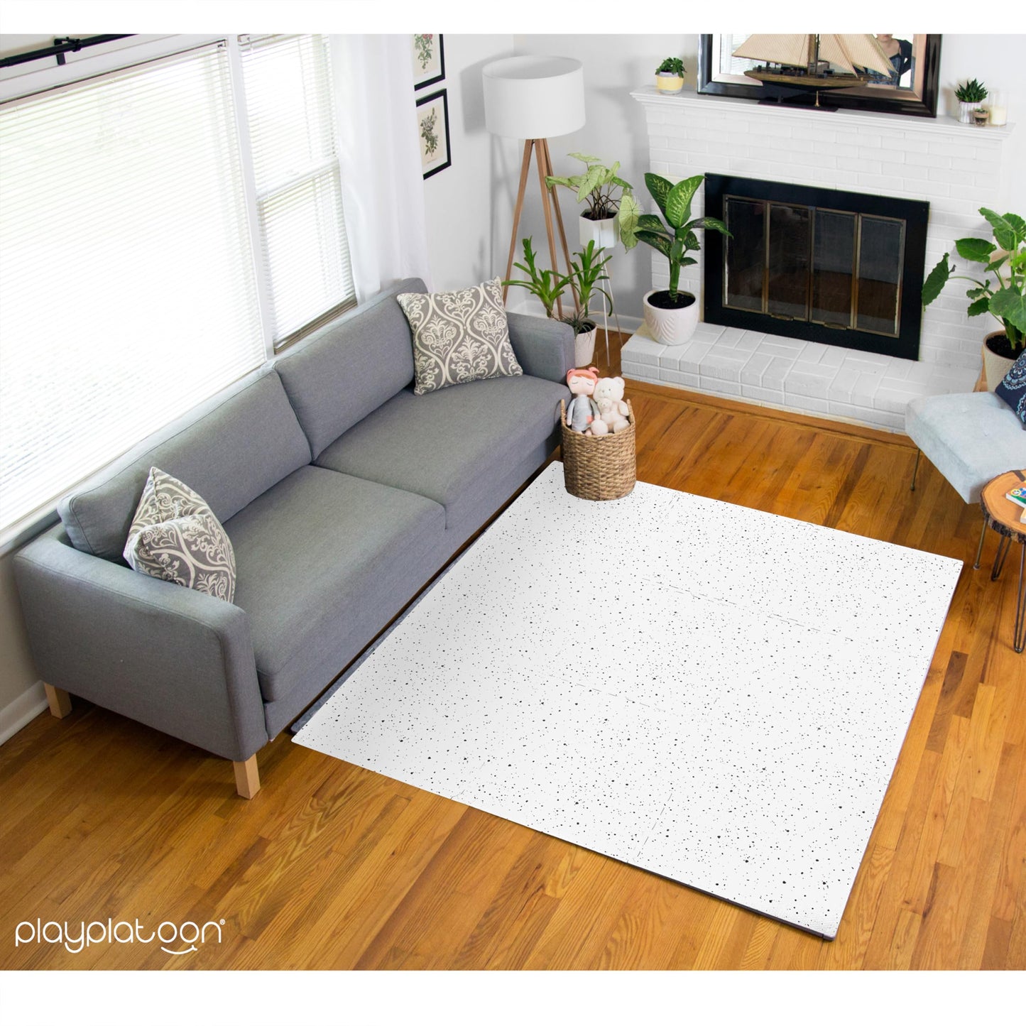 Play Platoon Non-Toxic Large Kids Play Mats – 72x72 in Interlocking Cushioned Puzzle Mat