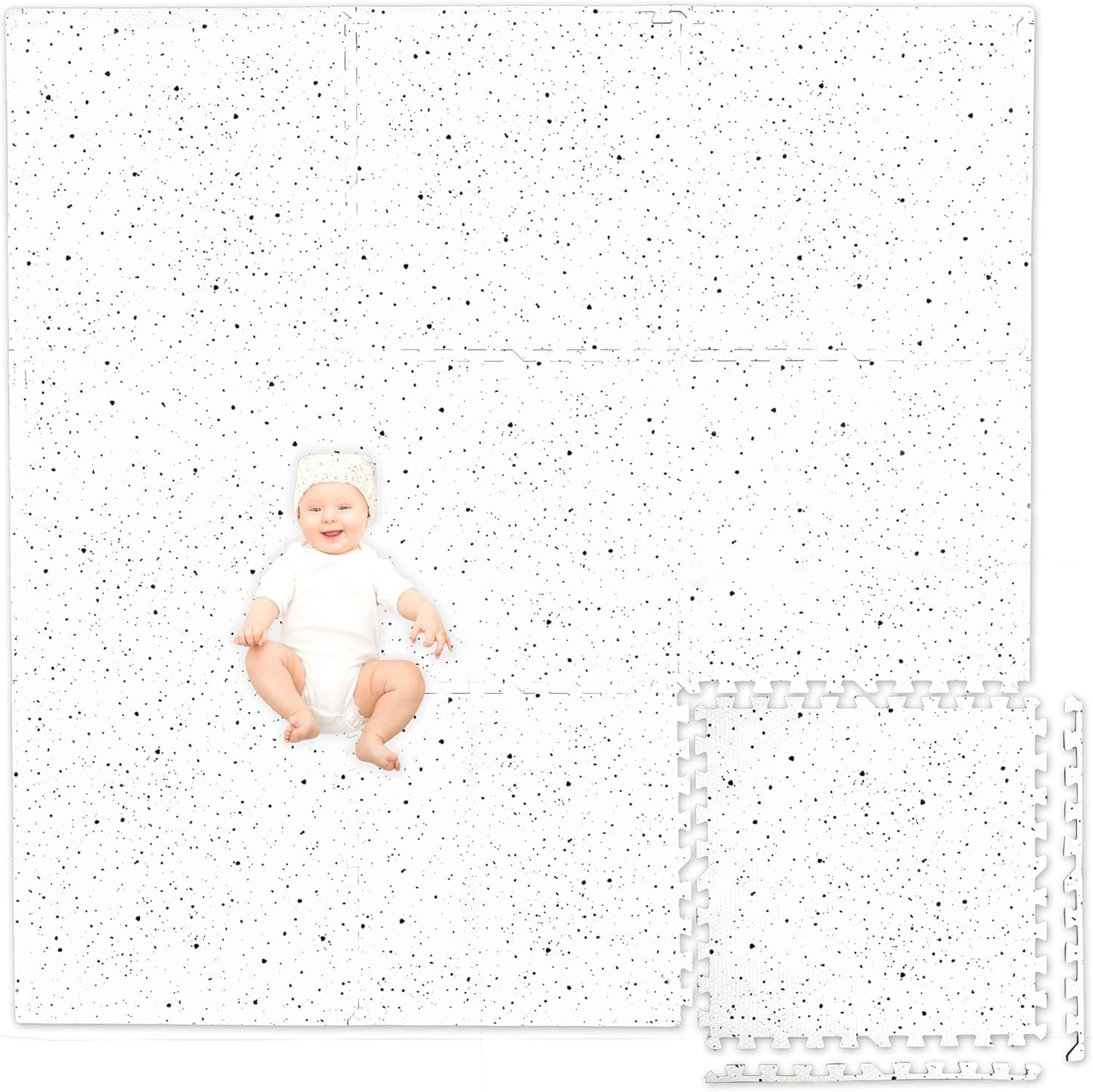 Play Platoon Non-Toxic Large Kids Play Mats – 72x72 in Interlocking Cushioned Puzzle Mat