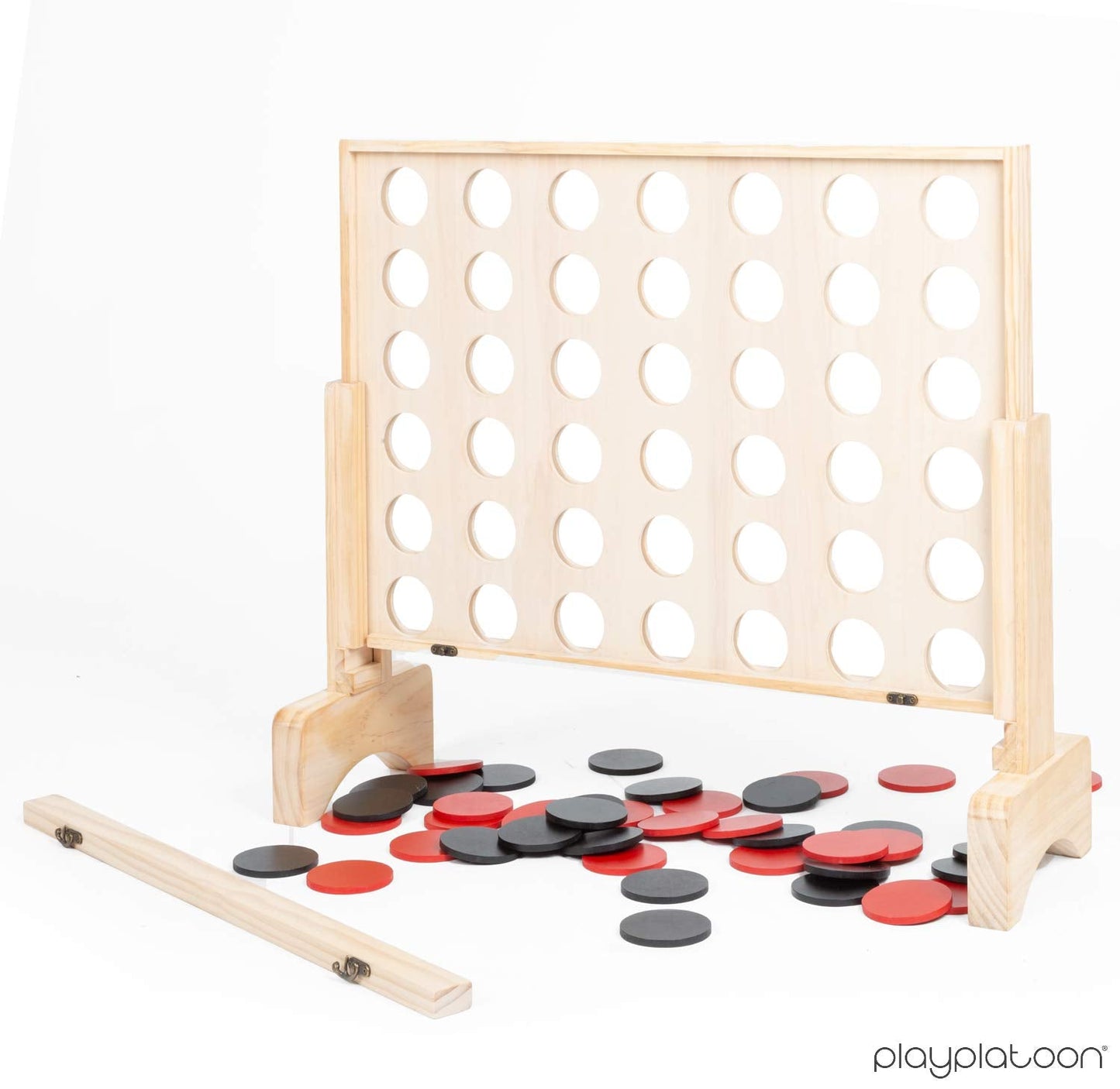 Play Platoon Giant Connect Game Outdoor - Extra Large 28x24 with Case and Rules