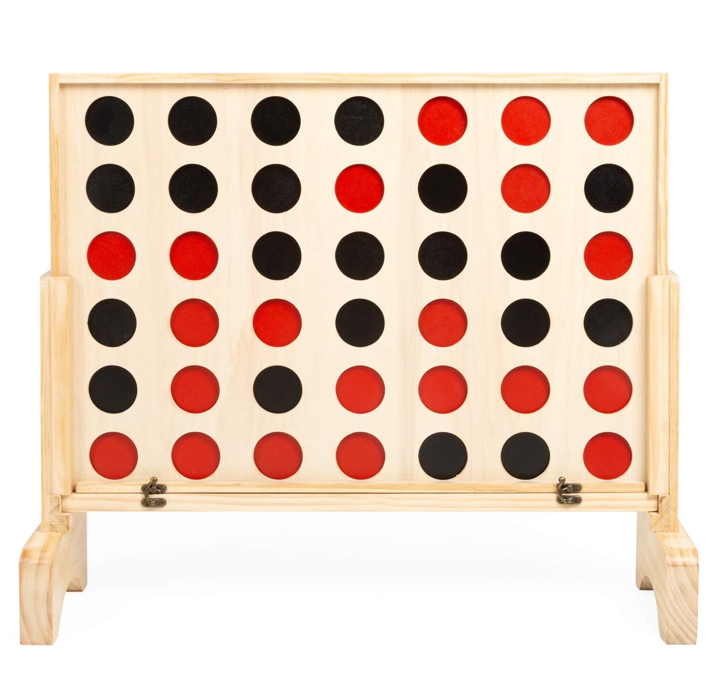 Play Platoon Giant Connect Game Outdoor - Extra Large 28x24 with Case and Rules
