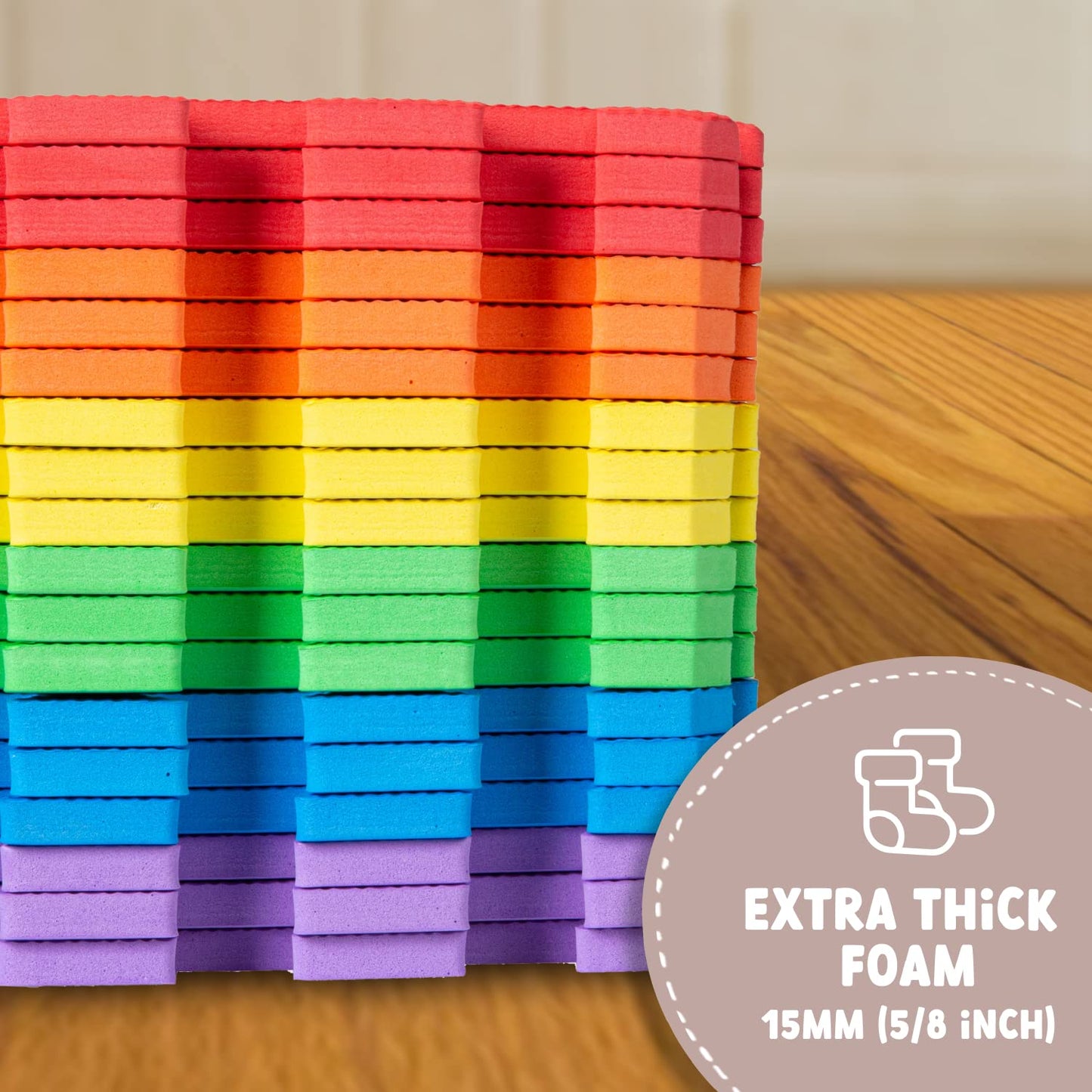 Play Platoon Non-Toxic Extra Thick 36 Piece Kids Play and Exercise Mat 14mm Cushioned Puzzle Foam