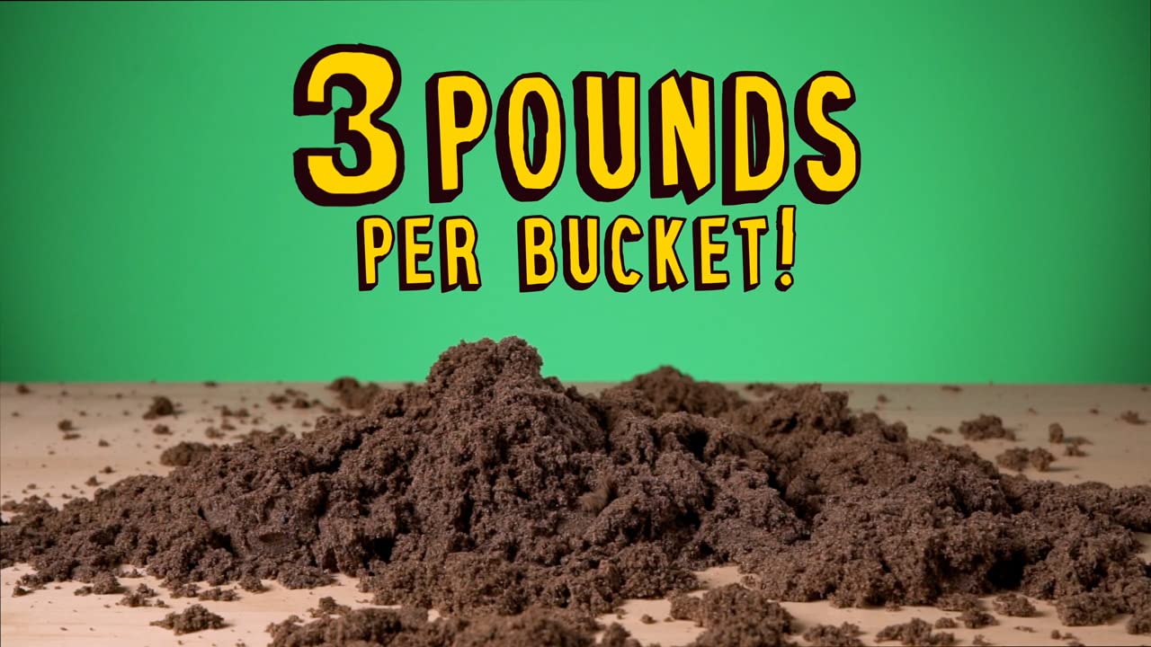 Play Dirt Bucket (3 lb) – Indoor Sand for Burying and Digging | Play Visions