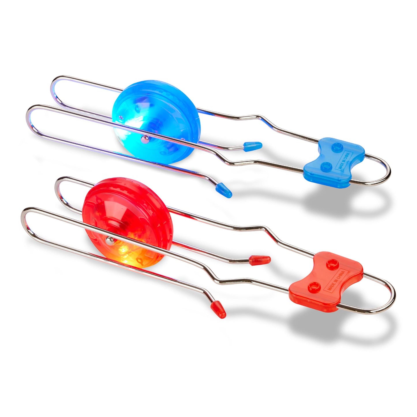 Playbees Light Up Gyro Wheels Yoyo – Vintage Trick Toy (2 Pack)