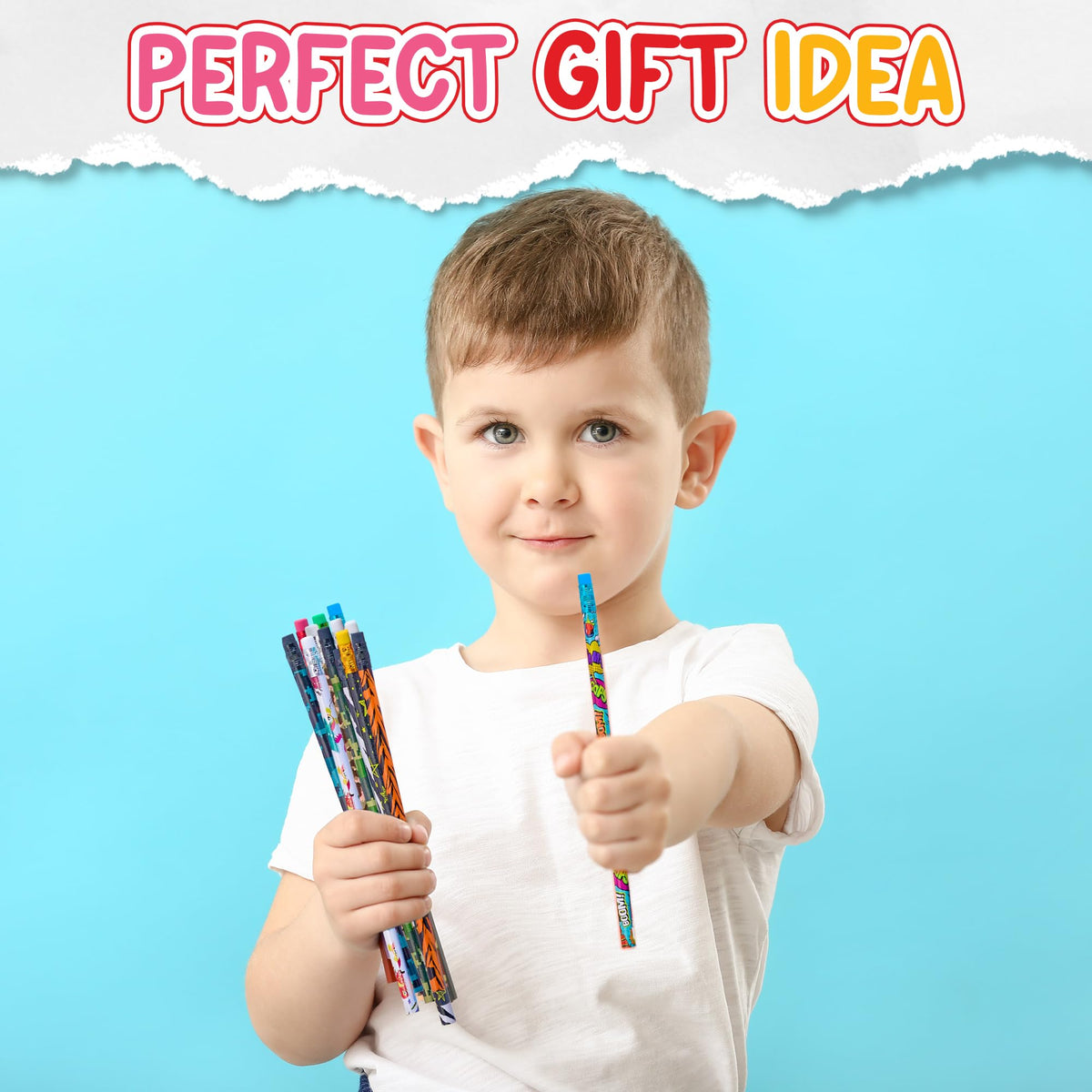 Playbees Premium HB #2 Pencils – Pre-Sharpened, Break-Resistant, Comfortable Grip | Bulk Classroom Pack