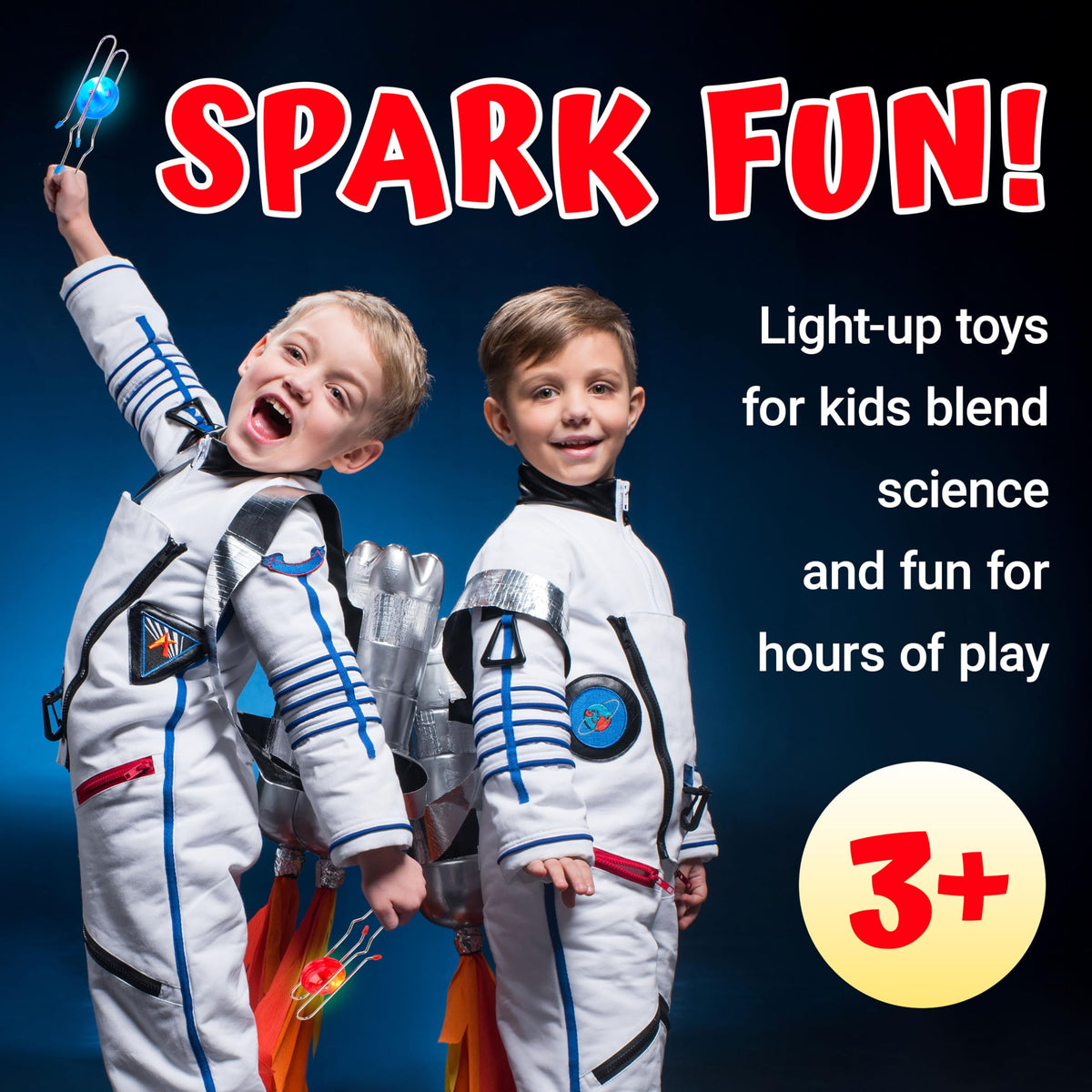 Playbees Light Up Gyro Wheels Yoyo – Vintage Trick Toy (2 Pack)
