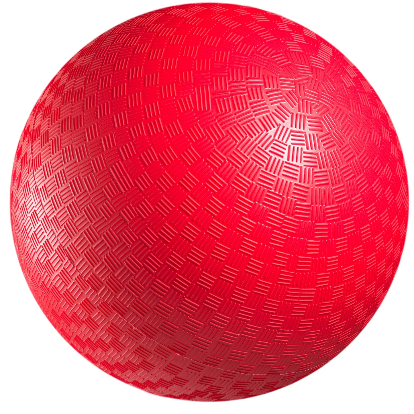 PlayBolt Playground Ball - 8.5-inch Red Rubber Kickball | Indoor & Outdoor Fun