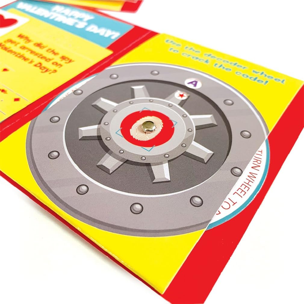 Playhouse Top Secret Message Decoder – 28-Card Valentine Exchange Pack for Kids