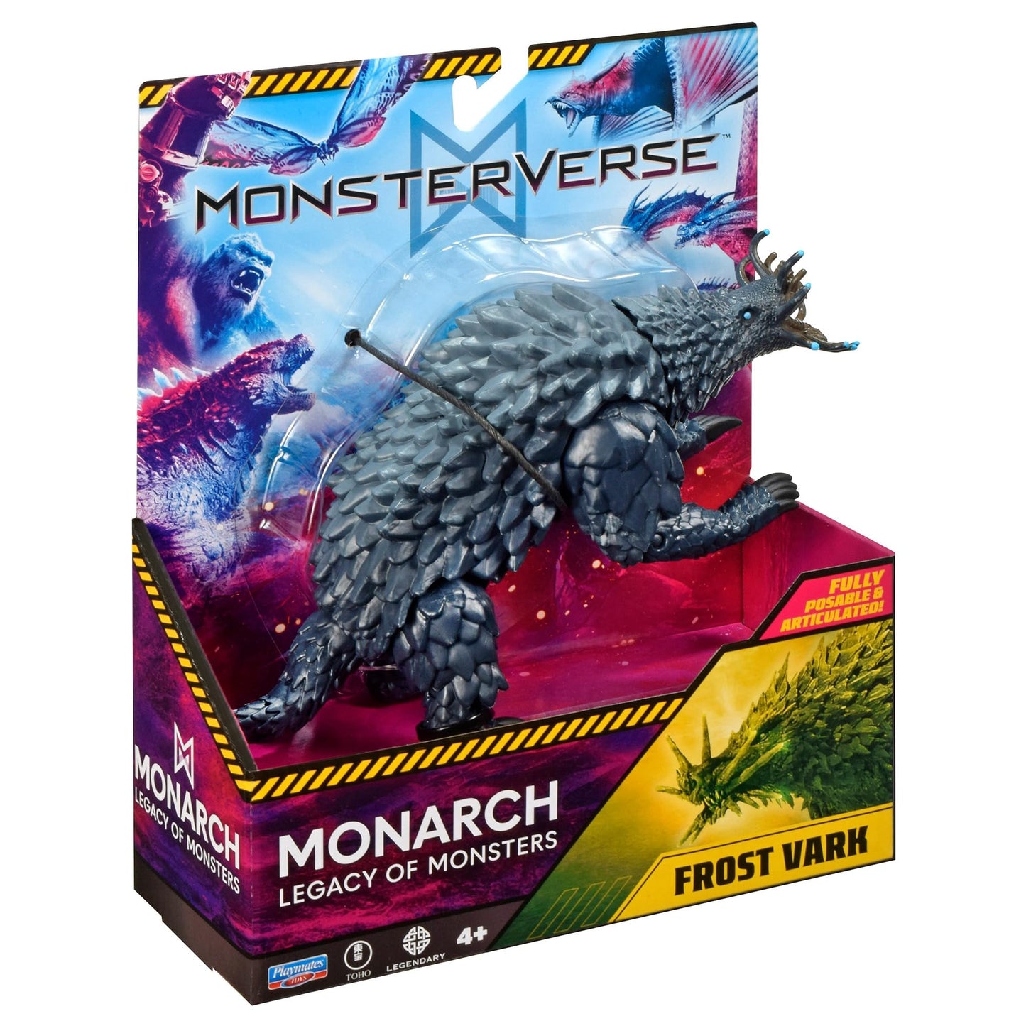 PlayMates MonsterVerse Frost Vark Action Figure – Official 6-Inch Collectible