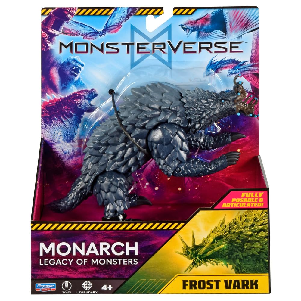 PlayMates MonsterVerse Frost Vark Action Figure – Official 6-Inch Collectible
