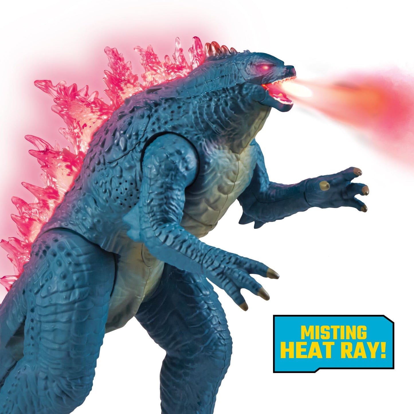PlayMates Godzilla x Kong 13-Inch Mega Deluxe Heat Ray Figure