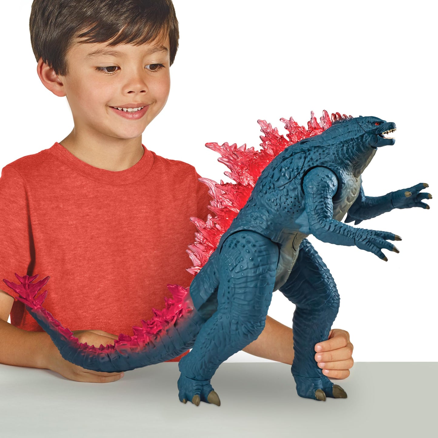 PlayMates Godzilla x Kong 13-Inch Mega Deluxe Heat Ray Figure