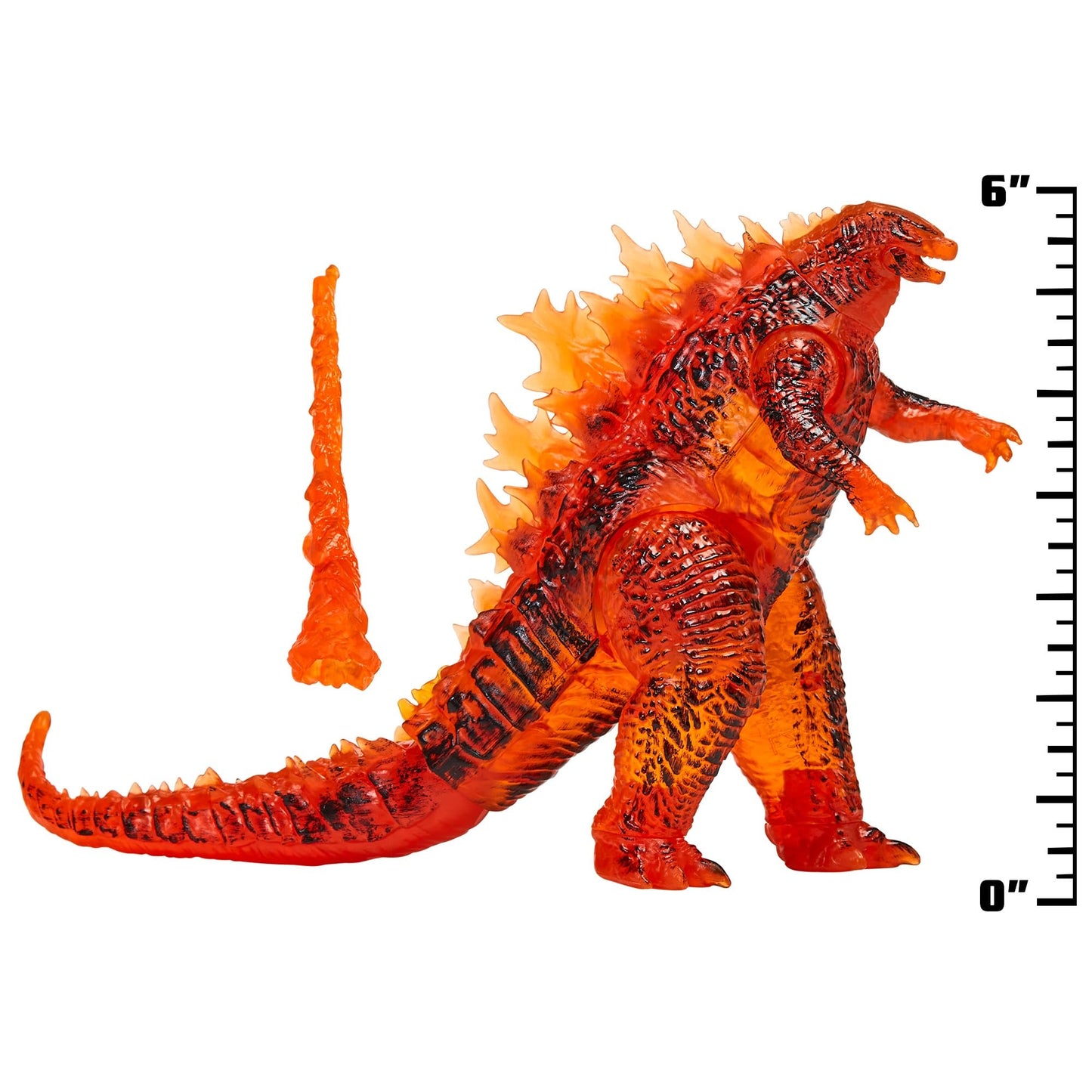 PlayMates MonsterVerse Burning Godzilla Action Figure – 6-Inch Fully Posable Collectible