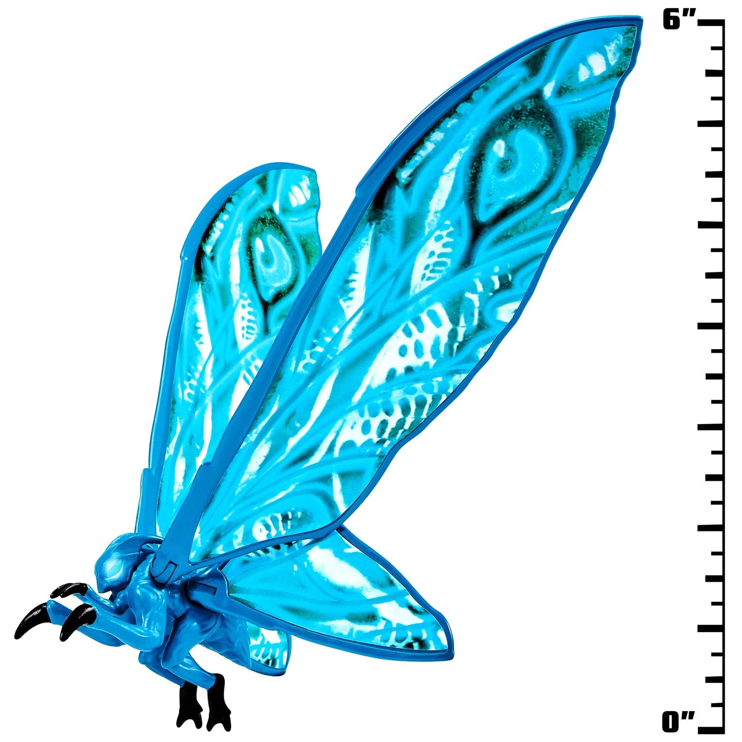 PlayMates MonsterVerse Mothra 6-Inch Fully Posable Figure | Officially Licensed
