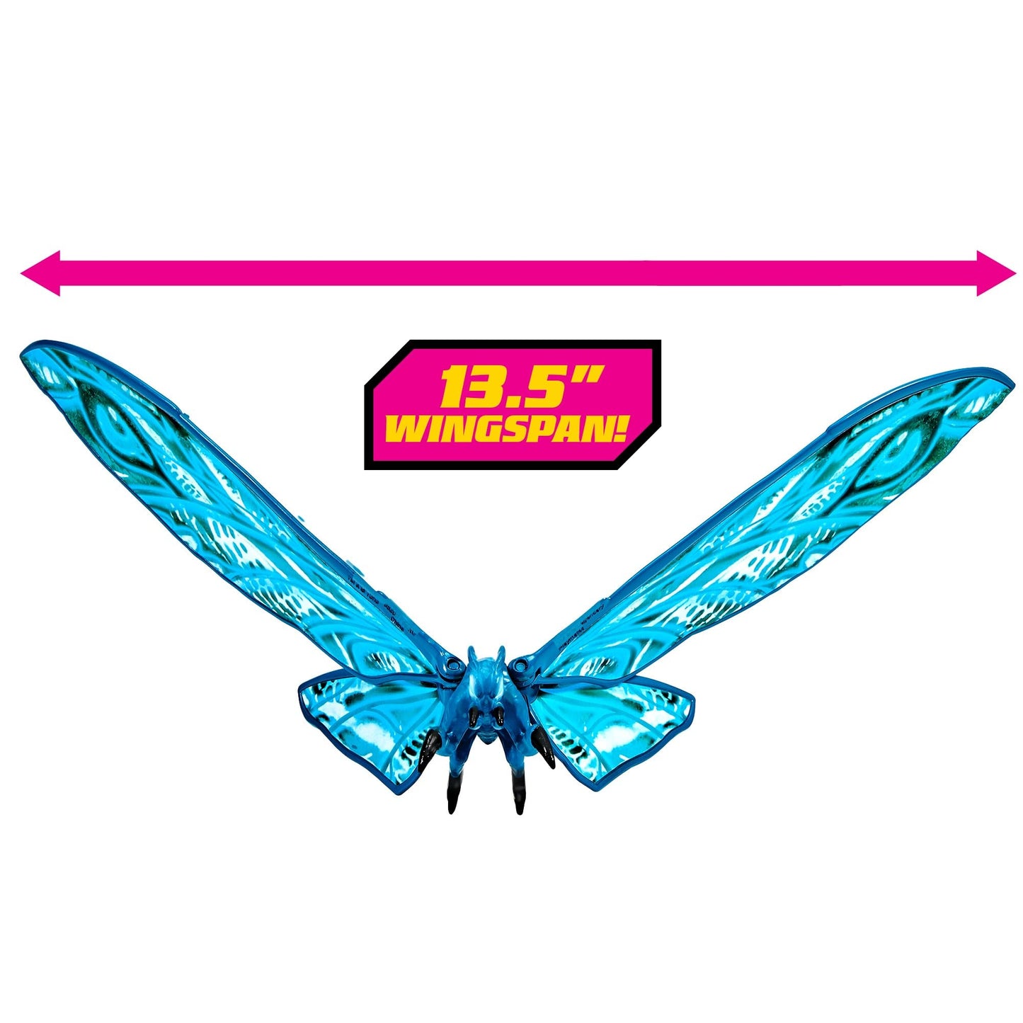 PlayMates MonsterVerse Mothra 6-Inch Fully Posable Figure | Officially Licensed