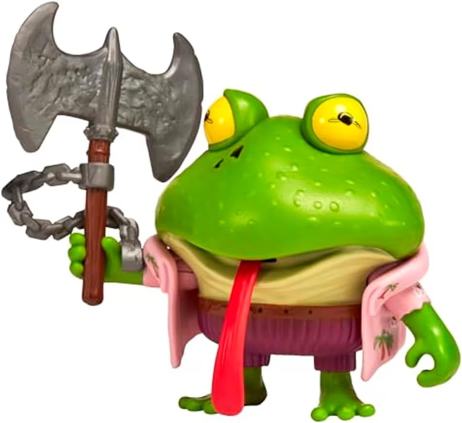 TMNT Mutant Mayhem Genghis Frog 4-Inch Action Figure by Playmates Toys