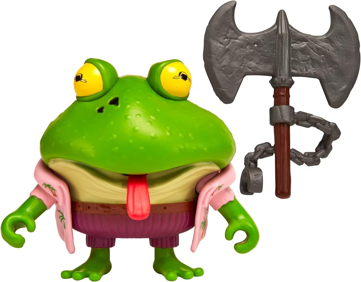 TMNT Mutant Mayhem Genghis Frog 4-Inch Action Figure by Playmates Toys