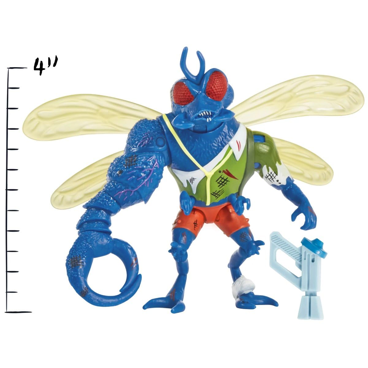 PlayMates TMNT Mutant Mayhem Battle Pack Leo vs Superfly – 4.25-Inch Action Figures