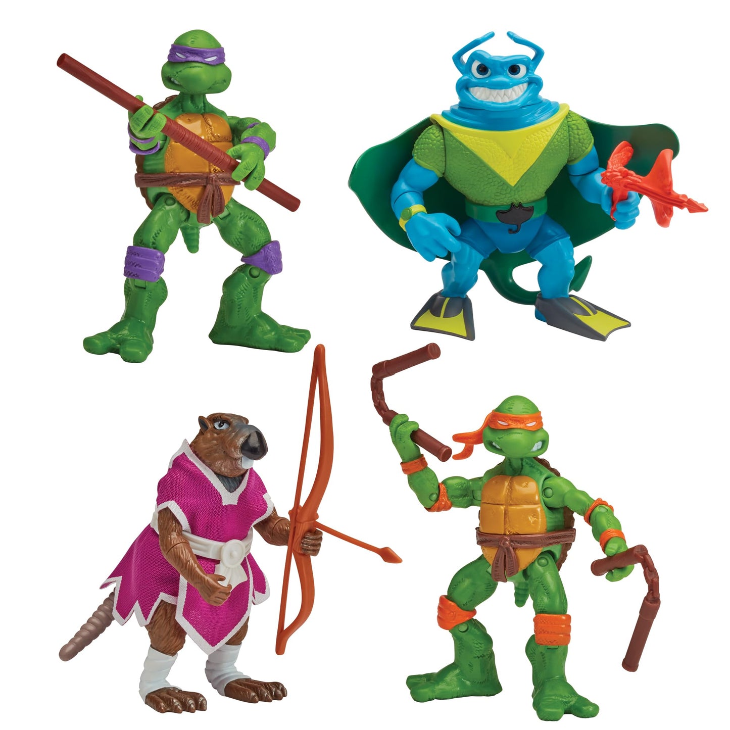 PlayMates TMNT Series 2: Classic Adventure Heroes – Amazon Exclusive Toys