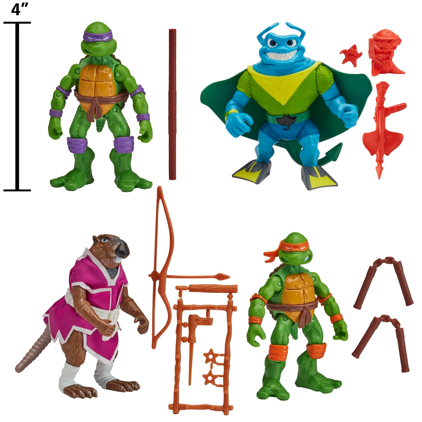 PlayMates TMNT Series 2: Classic Adventure Heroes – Amazon Exclusive Toys