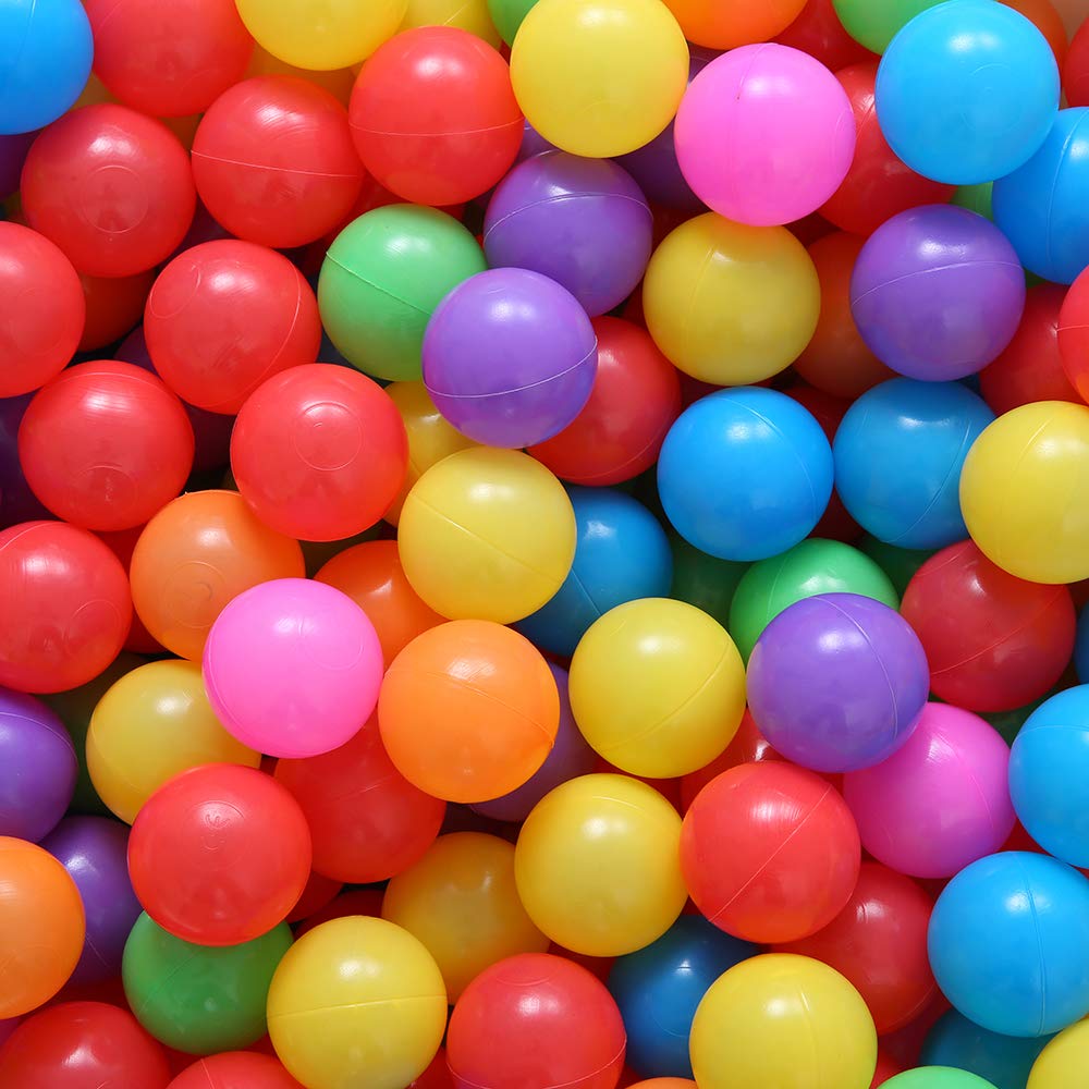 PlayMaty Ball Pit Balls – Colorful Ocean Set (7 Colors, 700 pcs) Phthalate & BPA Free