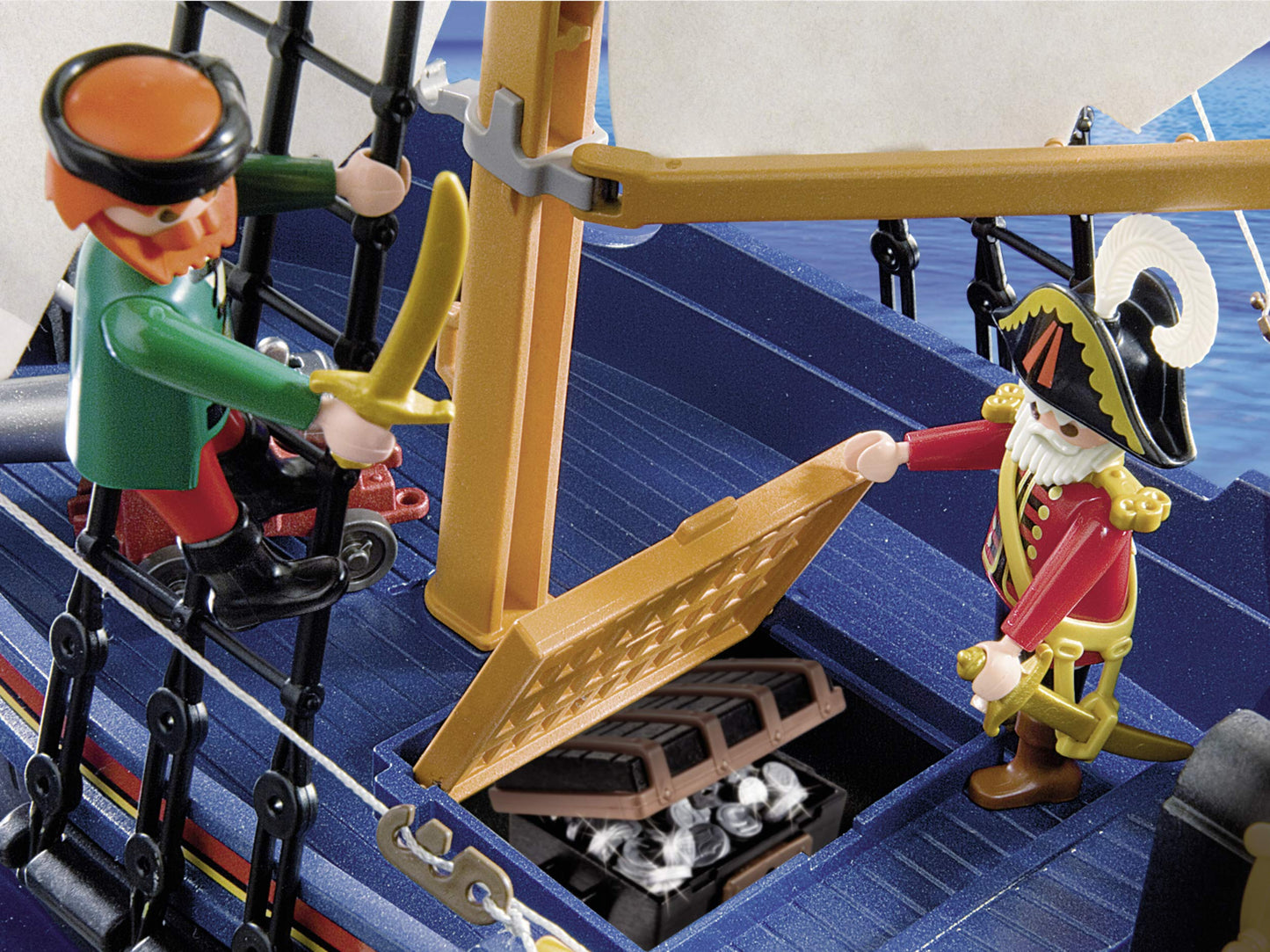 Playmobil 5810 Pirate Ship | Classic Pirate Playset for Kids 3+