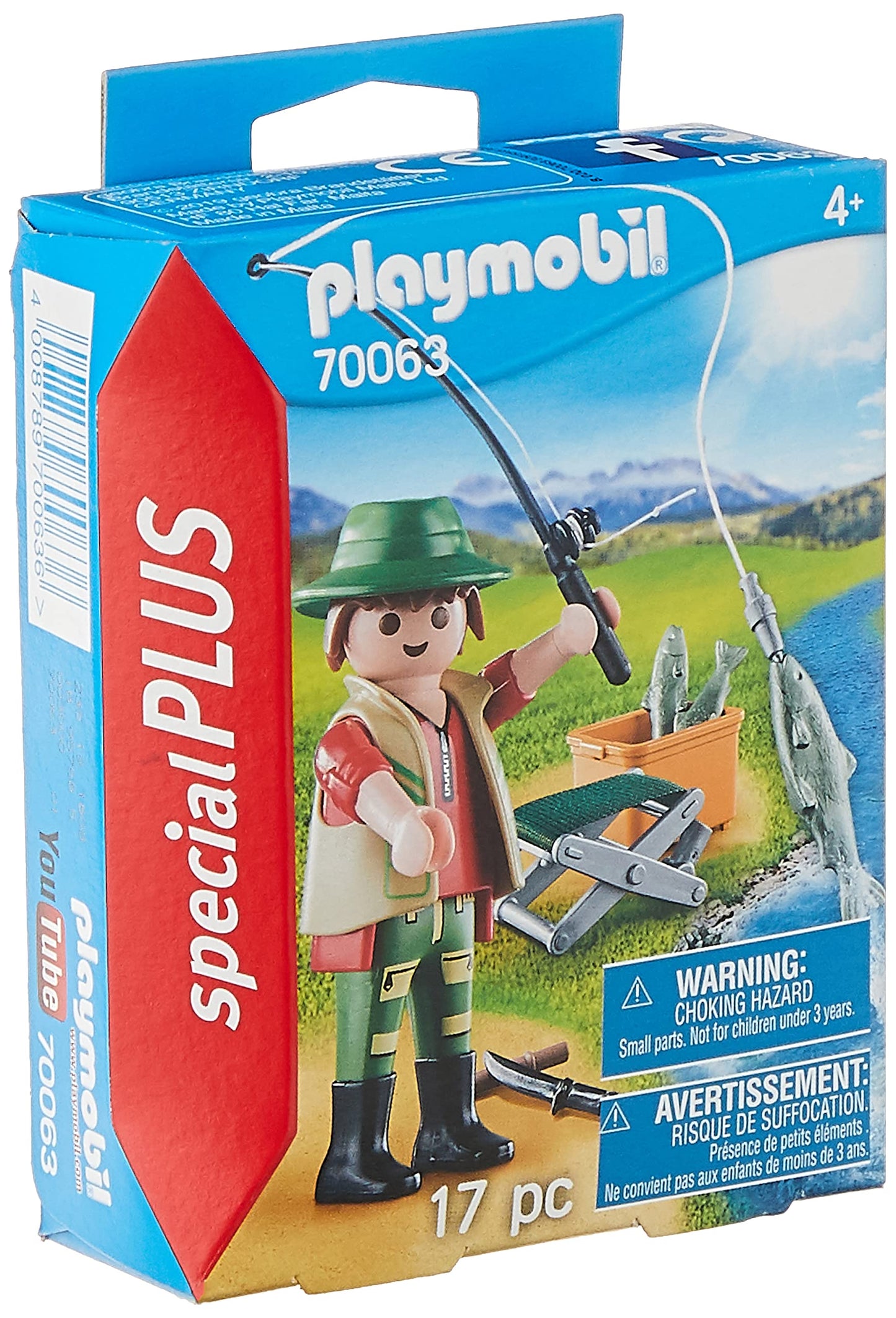 Playmobil 70063 Special Plus Fisherman - Imaginative Role-Play Figure