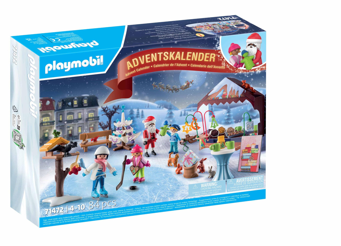 Playmobil Advent Calendar: Trip to the Christmas Market – 24 Surprises for Creative Play