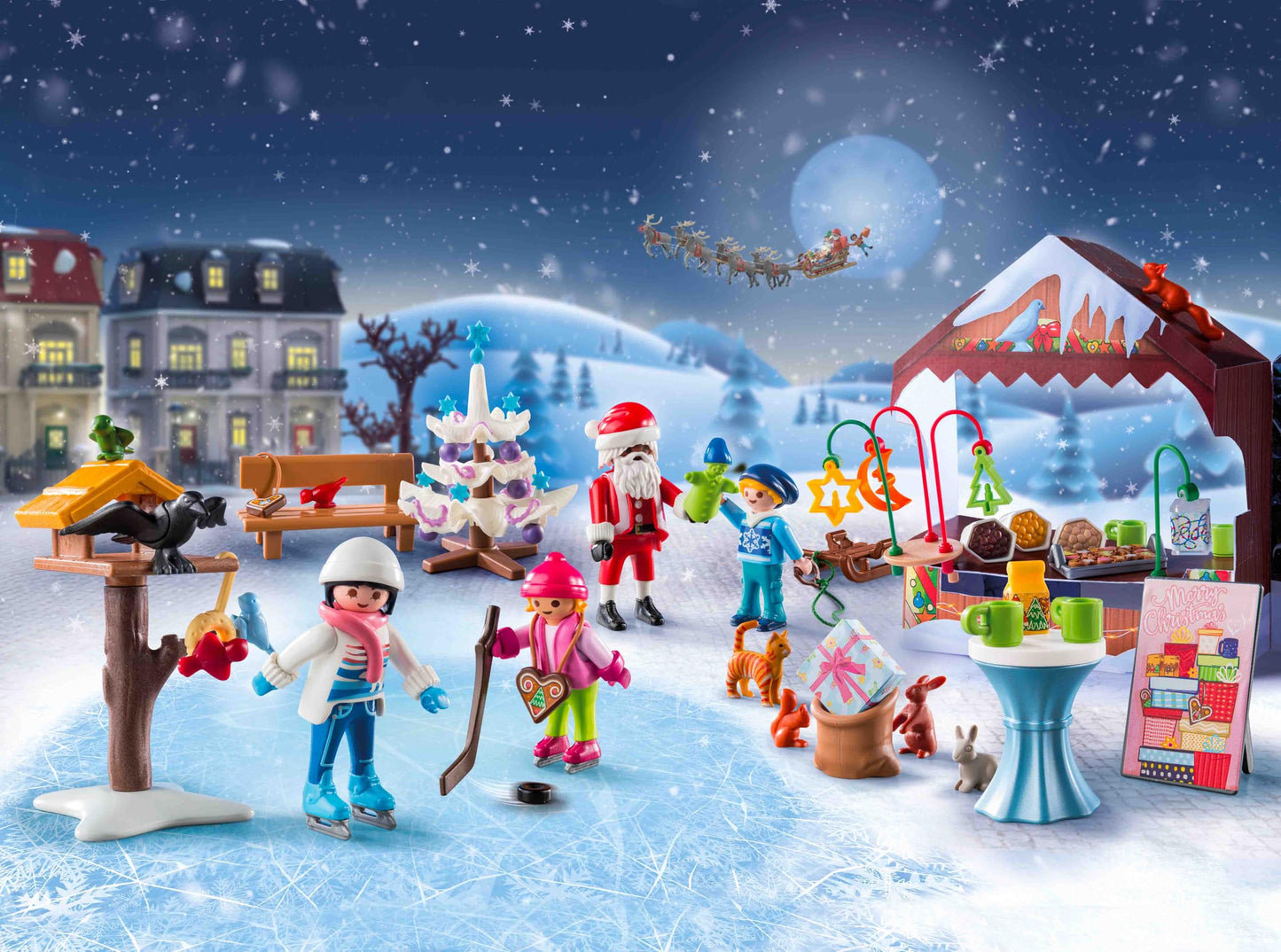 Playmobil Advent Calendar: Trip to the Christmas Market – 24 Surprises for Creative Play
